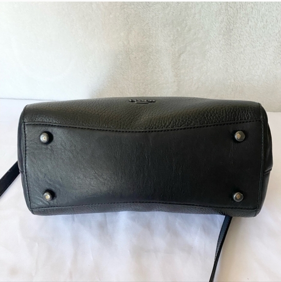 Coach Blake EUC Leather Carryall Satchel/Crossbody - Picture 5 of 9